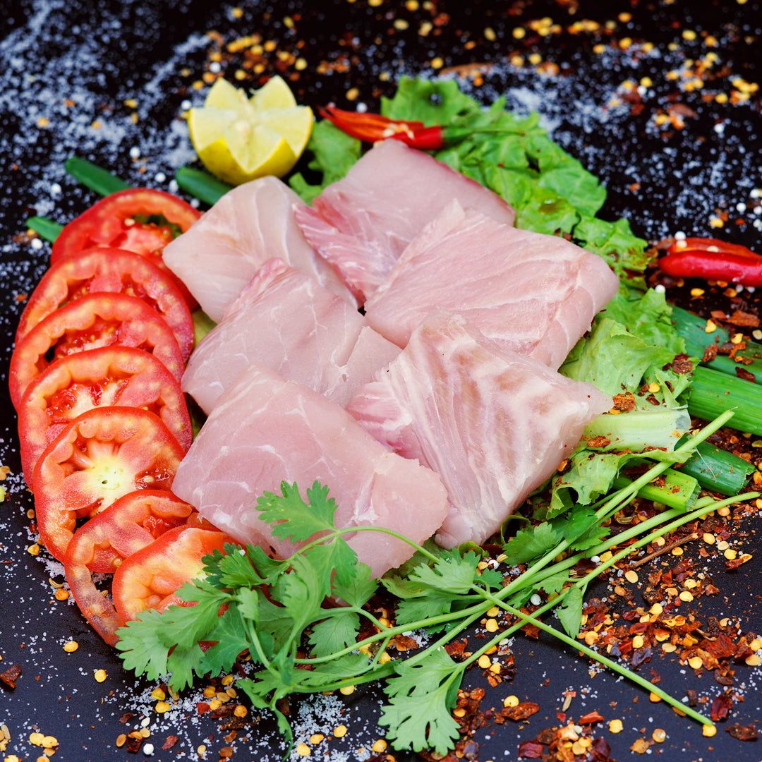 1 KG Boneless Red Snapper Fish Fillets (Frozen)