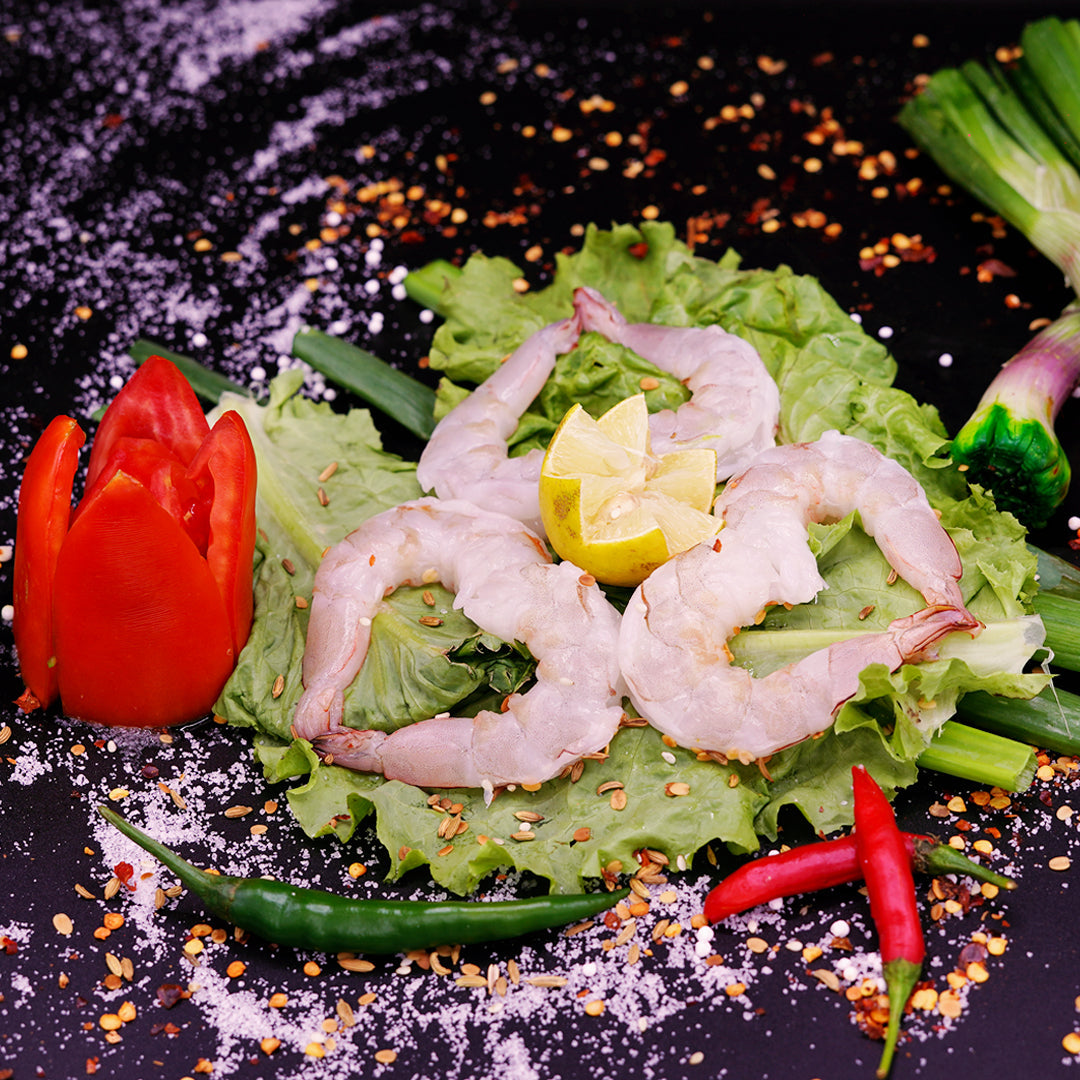 1 KG X-Large Peeled Prawns (Frozen)